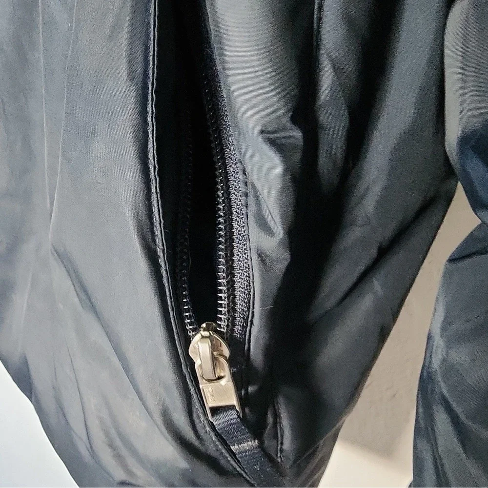 Y2K Nike Tech Men's Down Puffer Jacket Full Zip Stand-Up Collar Pockets Sz L